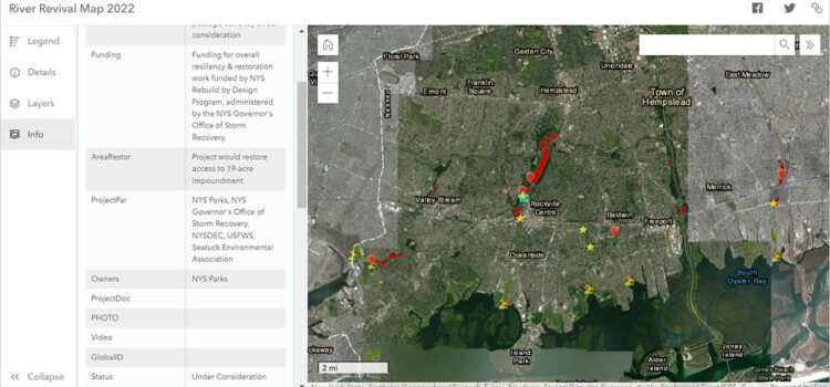 ESRI Case Study: Community Scientists Map Safe Waterways for Migratory Fish and Eels